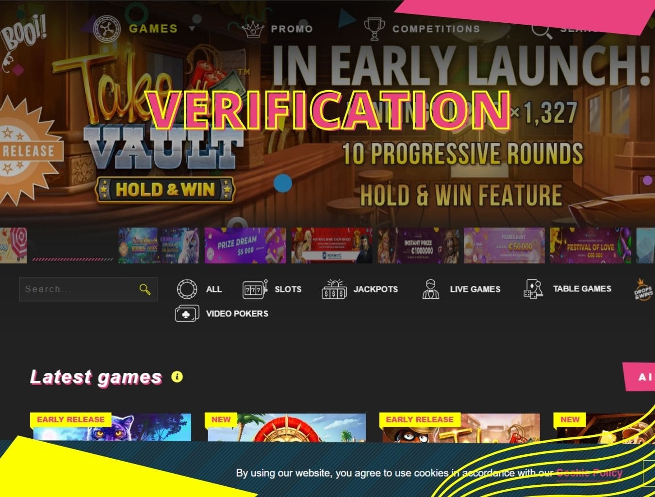 Booi Casino India's Best - 250% + 125FS Welcome Bonus