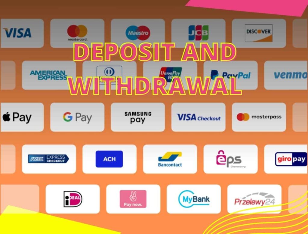Deposit and Withdrawal at Booi Casino review