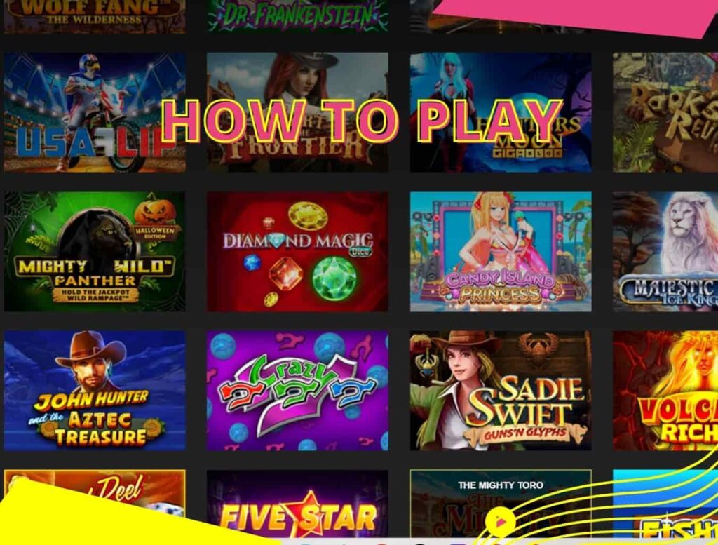 Guide on How to Play at Booi Casino games