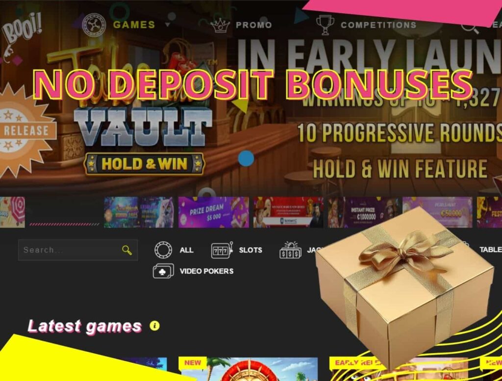 Booi casino No Deposit Bonuses review
