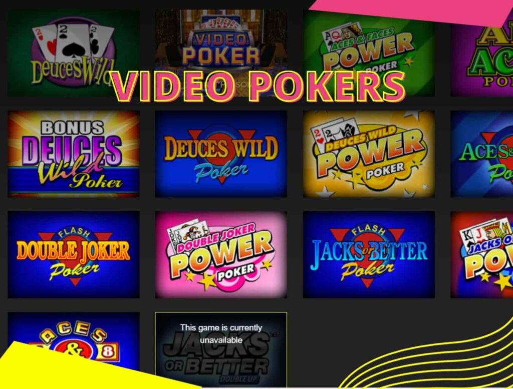 Video Poker games overview