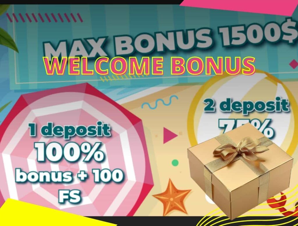 Welcome Bonus guide at Booi Casino site