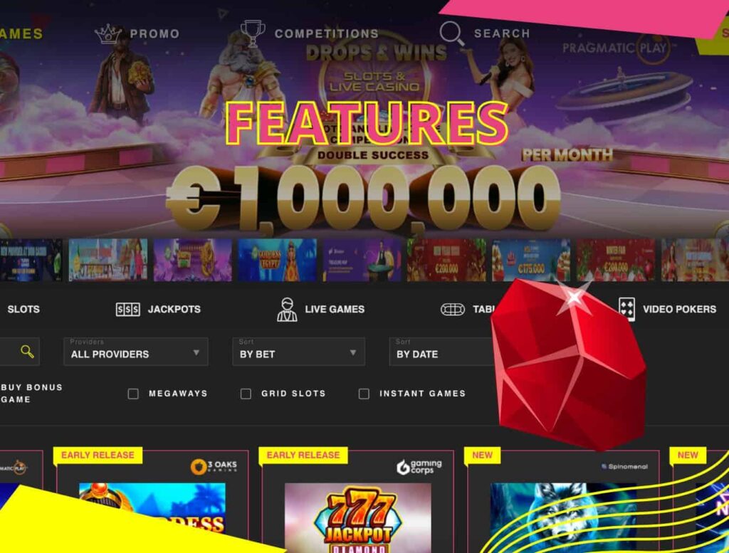 Booi Casino India platform features